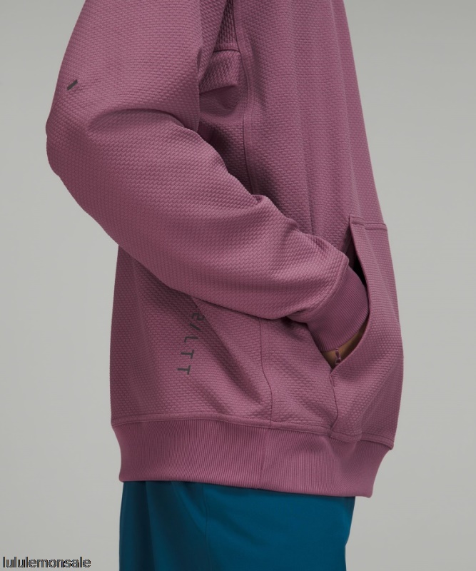 Lululemon Verkauf DELULU636 | Relaxed-fit Trainingshoodie Vintage Plum